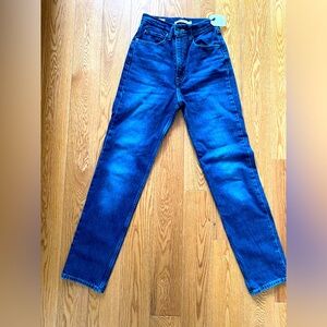 Levi’s jeans. New. Model: 70’s high slim straight. Size 24. Colour blue